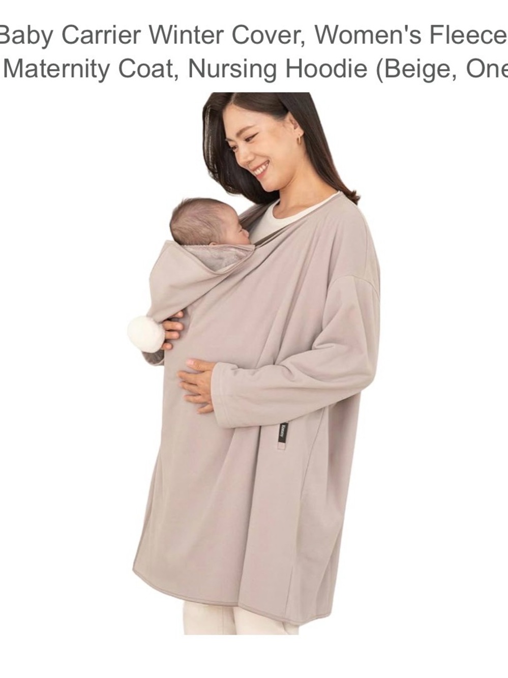 Konny Maternity wrap /  carrier coat